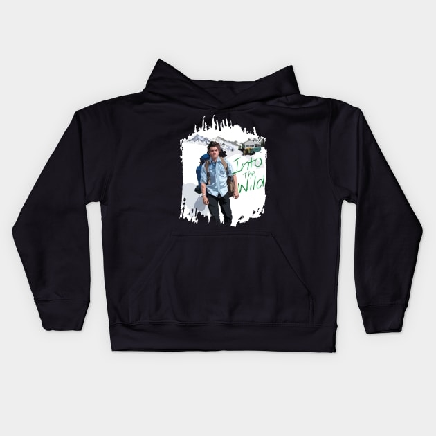 Into The Wild Kids Hoodie by difrats